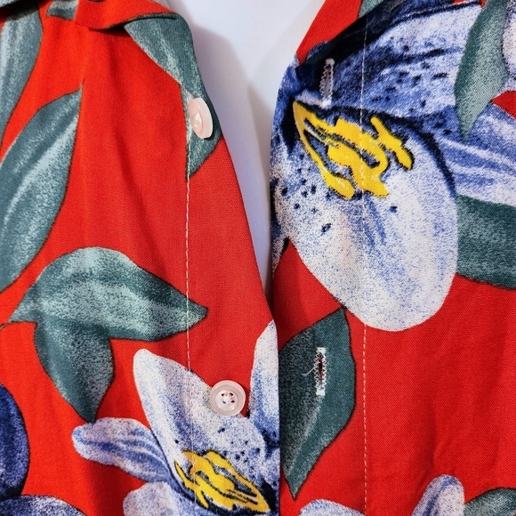 NWT CAMP COSTA HAWAIIAN BUTTON DOWN SHIRT - Picture 4 of 8